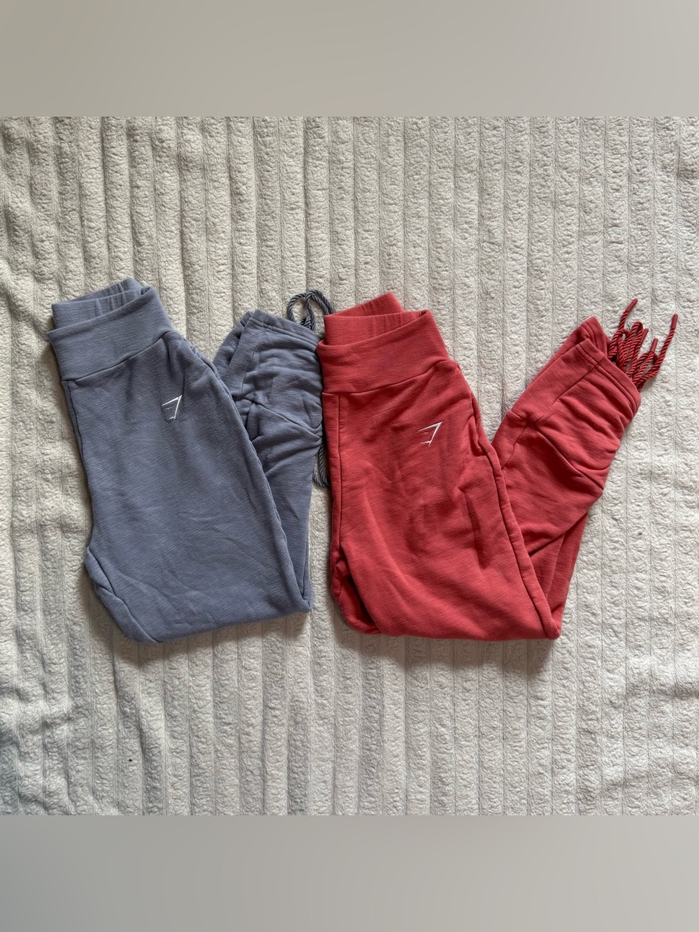 Lot of 2 Gymshark Ruched Ankle Joggers XS